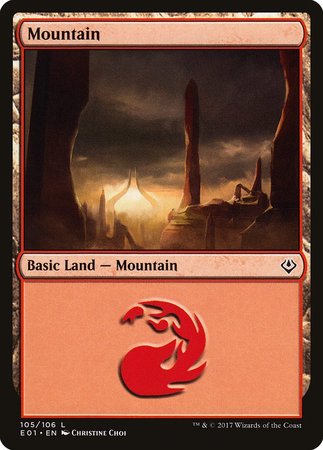 Mountain (105) [Archenemy: Nicol Bolas] | Exor Games Summserside