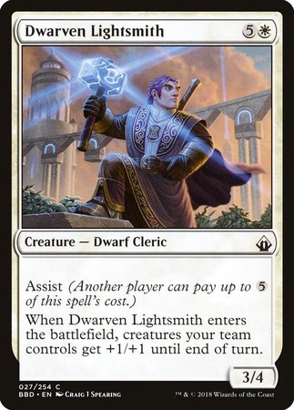Dwarven Lightsmith [Battlebond] | Exor Games Summserside