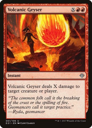 Volcanic Geyser [Archenemy: Nicol Bolas] | Exor Games Summserside