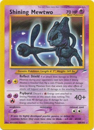 Shining Mewtwo (109/105) [Neo Destiny Unlimited] | Exor Games Summserside