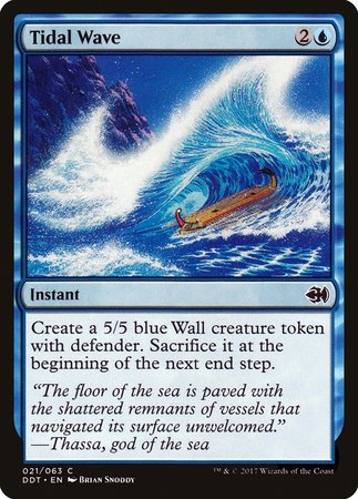 Tidal Wave [Duel Decks: Merfolk vs. Goblins] | Exor Games Summserside