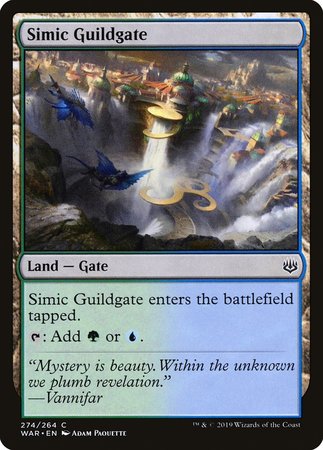 Simic Guildgate [War of the Spark] | Exor Games Summserside