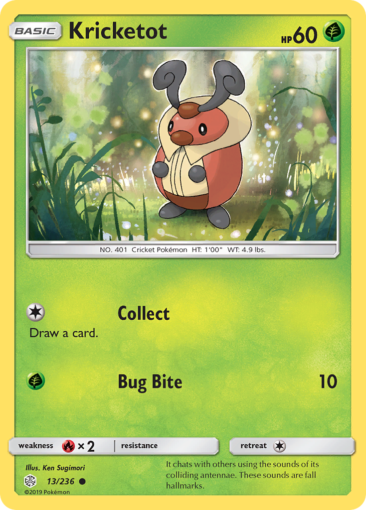 Kricketot (13/236) [Sun & Moon: Cosmic Eclipse] | Exor Games Summserside