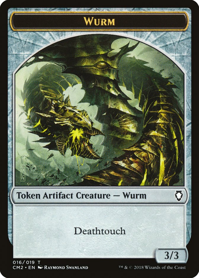 Wurm (Deathtouch) [Commander Anthology Volume II Tokens] | Exor Games Summserside