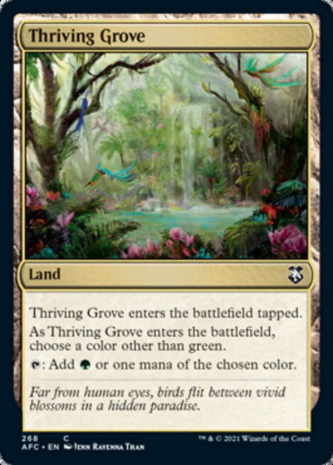 Thriving Grove [Dungeons & Dragons: Adventures in the Forgotten Realms Commander] | Exor Games Summserside