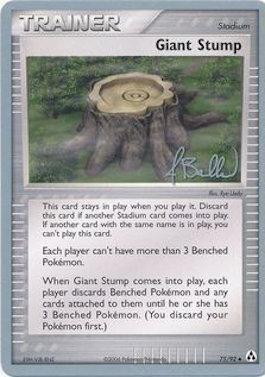 Giant Stump (75/92) (Eeveelutions - Jimmy Ballard) [World Championships 2006] | Exor Games Summserside