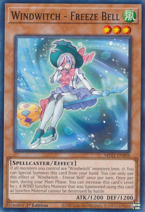 Windwitch - Freeze Bell [MP22-EN008] Common | Exor Games Summserside
