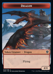 Soldier // Dragon Double-sided Token [Dominaria United Tokens] | Exor Games Summserside