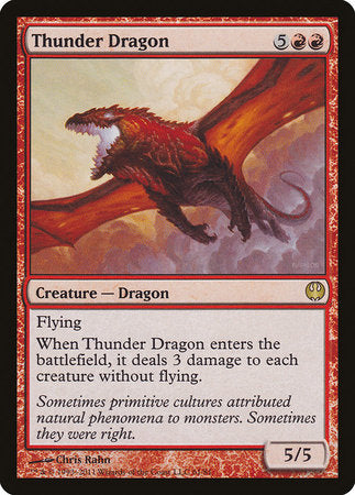 Thunder Dragon [Duel Decks: Knights vs. Dragons] | Exor Games Summserside
