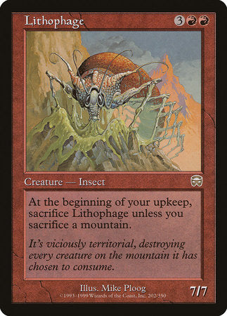 Lithophage [Mercadian Masques] | Exor Games Summserside