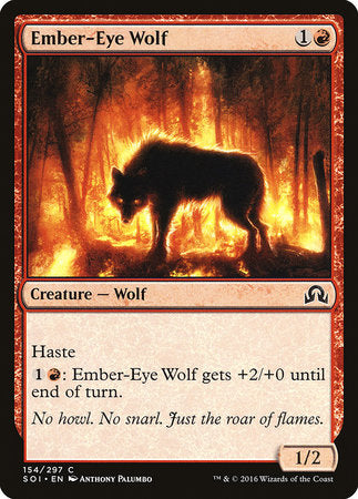 Ember-Eye Wolf [Shadows over Innistrad] | Exor Games Summserside