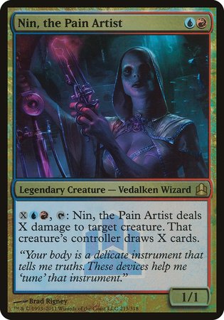 Nin, the Pain Artist (Commander Launch Promo) [Commander 2011 Launch Party] | Exor Games Summserside