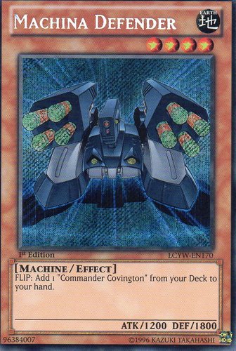 Machina Defender [LCYW-EN170] Secret Rare | Exor Games Summserside