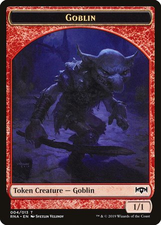 Goblin Token [Ravnica Allegiance Tokens] | Exor Games Summserside