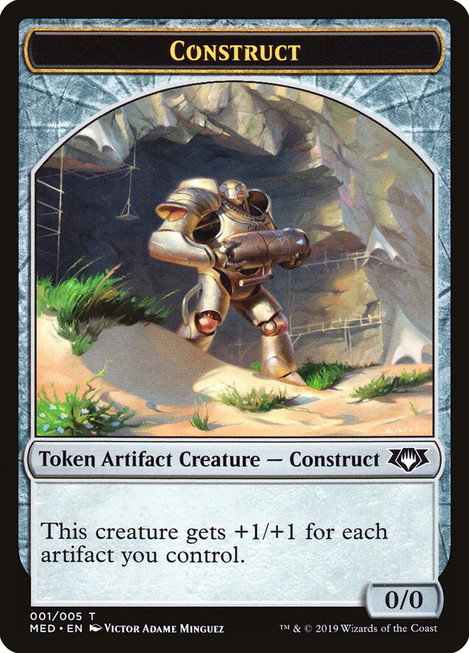 Construct (001/005) [Mythic Edition Tokens] | Exor Games Summserside