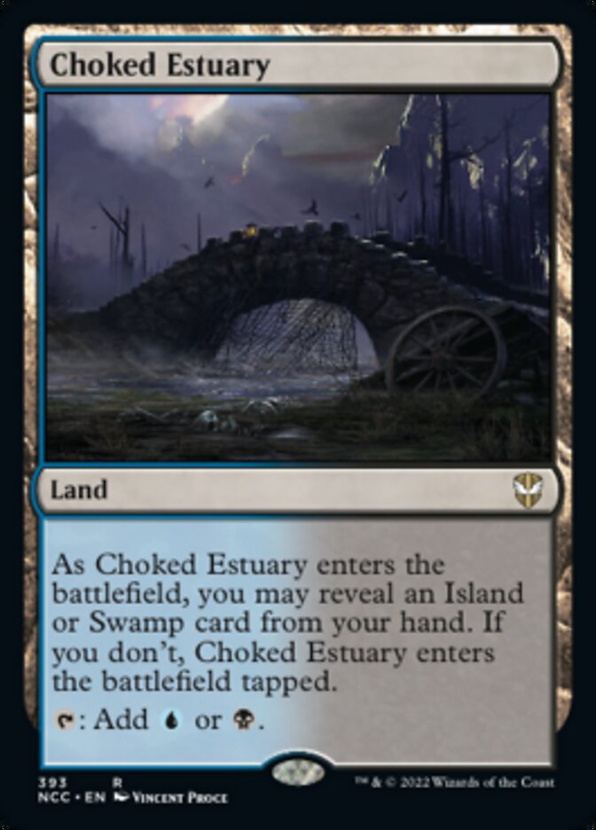 Choked Estuary [Streets of New Capenna Commander] | Exor Games Summserside