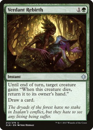 Verdant Rebirth [Ixalan] | Exor Games Summserside