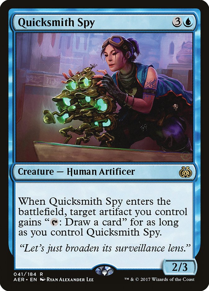 Quicksmith Spy [Aether Revolt] | Exor Games Summserside