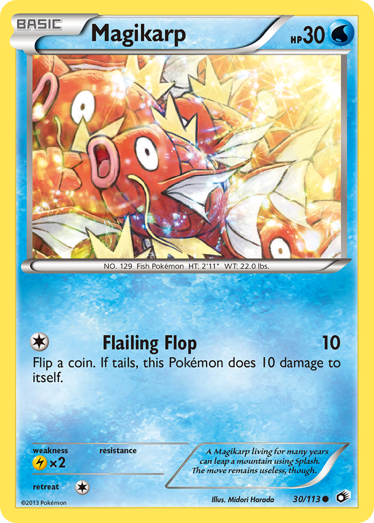 Magikarp (30/113) [Black & White: Legendary Treasures] | Exor Games Summserside