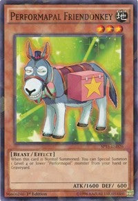 Performapal Friendonkey [SP15-EN026] Shatterfoil Rare | Exor Games Summserside