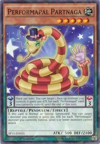 Performapal Partnaga [SP15-EN025] Shatterfoil Rare | Exor Games Summserside