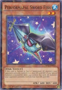 Performapal Sword Fish [SP15-EN014] Shatterfoil Rare | Exor Games Summserside