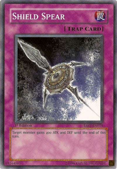Shield Spear [TAEV-EN074] Common | Exor Games Summserside