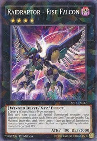 Raidraptor - Rise Falcon [SP15-EN037] Shatterfoil Rare | Exor Games Summserside