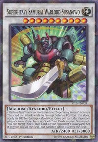 Superheavy Samurai Warlord Susanowo [SP15-EN034] Shatterfoil Rare | Exor Games Summserside