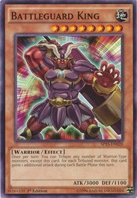 Battleguard King [SP15-EN020] Shatterfoil Rare | Exor Games Summserside