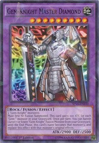 Gem-Knight Master Diamond [SP15-EN030] Shatterfoil Rare | Exor Games Summserside