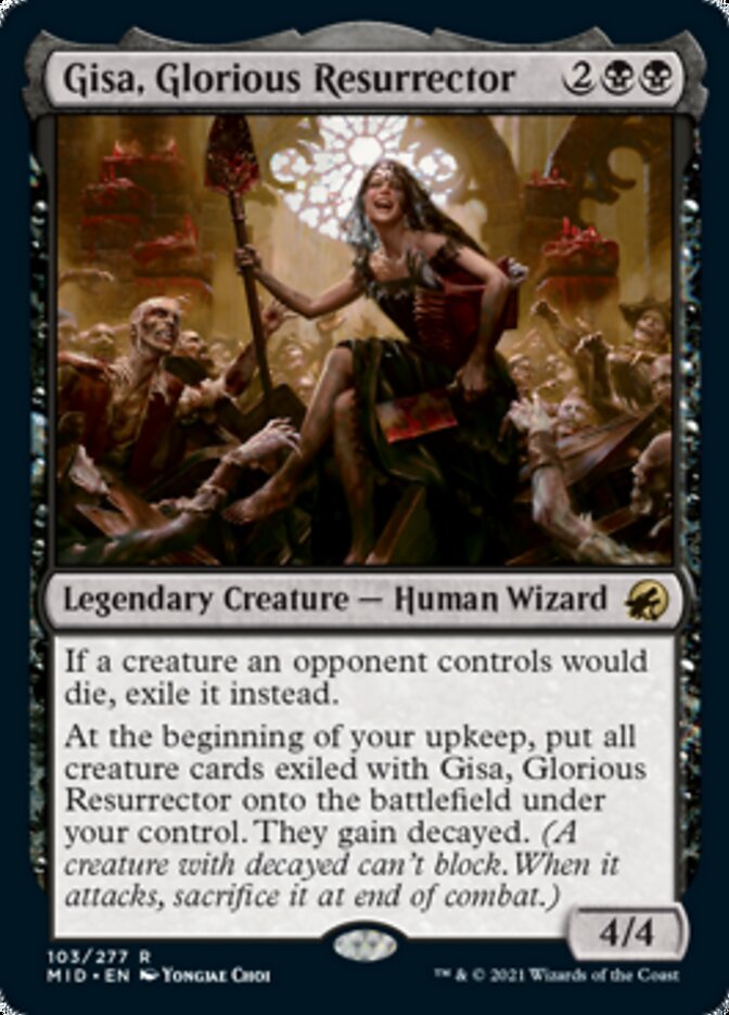 Gisa, Glorious Resurrector [Innistrad: Midnight Hunt] | Exor Games Summserside