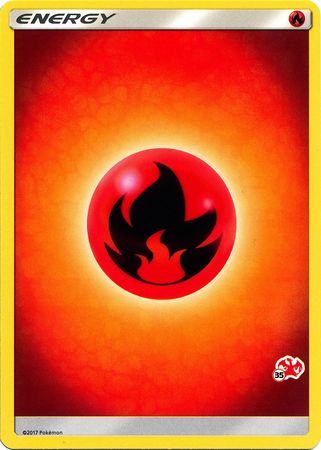 Fire Energy (Charizard Stamp #35) [Battle Academy 2020] | Exor Games Summserside