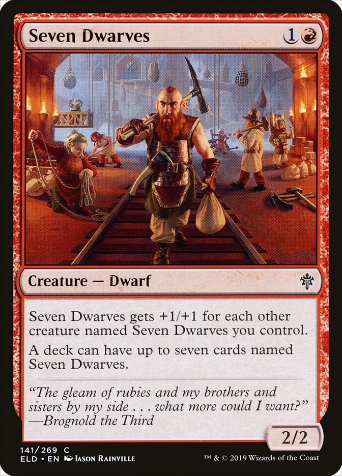 Seven Dwarves [Throne of Eldraine] | Exor Games Summserside