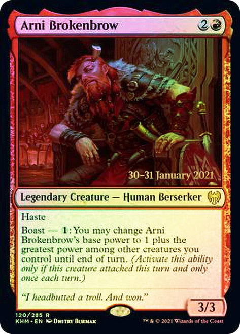 Arni Brokenbrow  [Kaldheim Prerelease Promos] | Exor Games Summserside