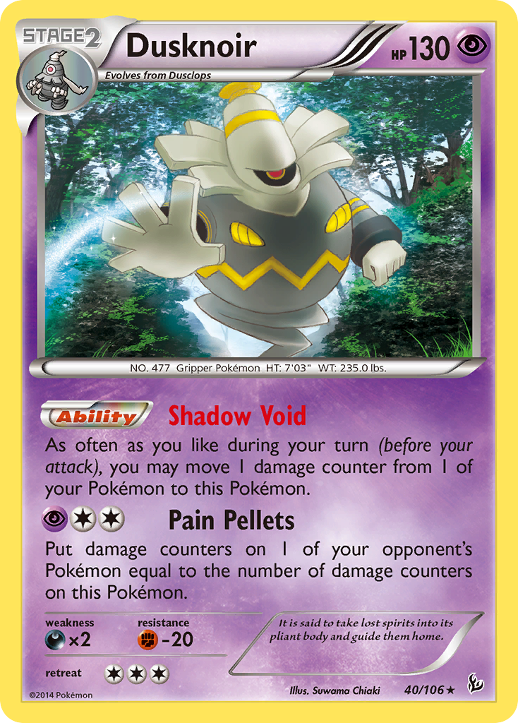 Dusknoir (40/106) [XY: Flashfire] | Exor Games Summserside