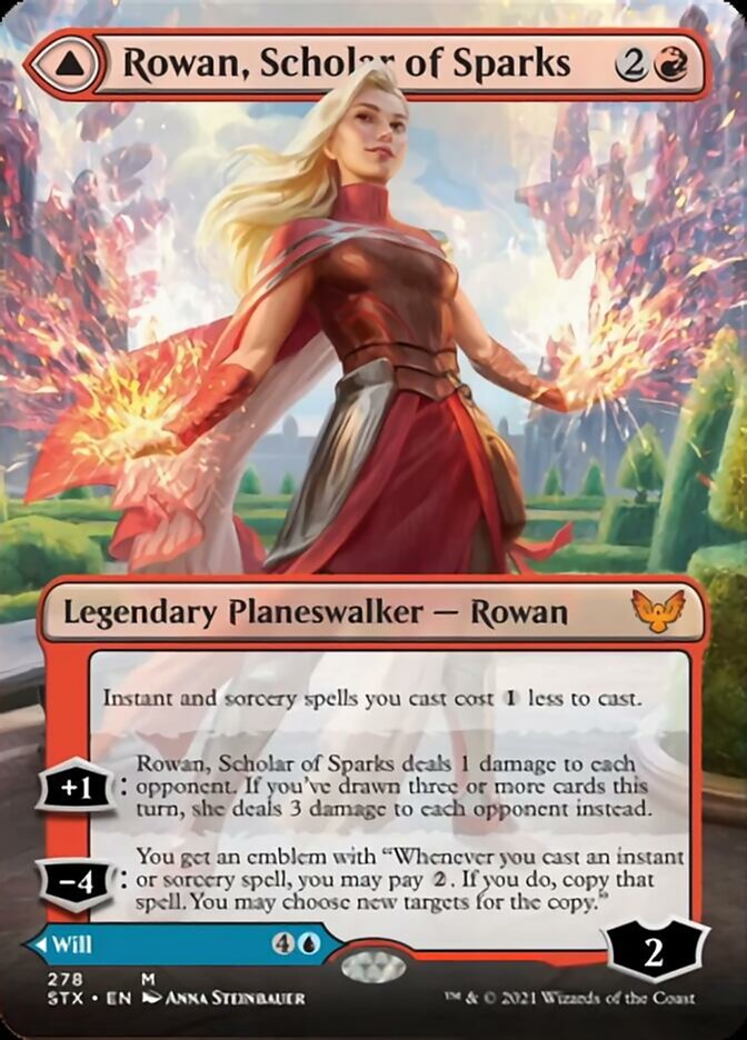 Rowan, Scholar of Sparks // Will, Scholar of Frost (Extended) [Strixhaven: School of Mages] | Exor Games Summserside