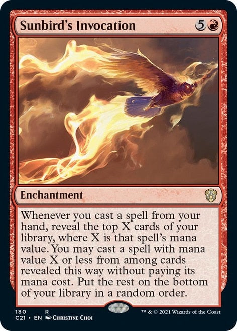 Sunbird's Invocation [Commander 2021] | Exor Games Summserside