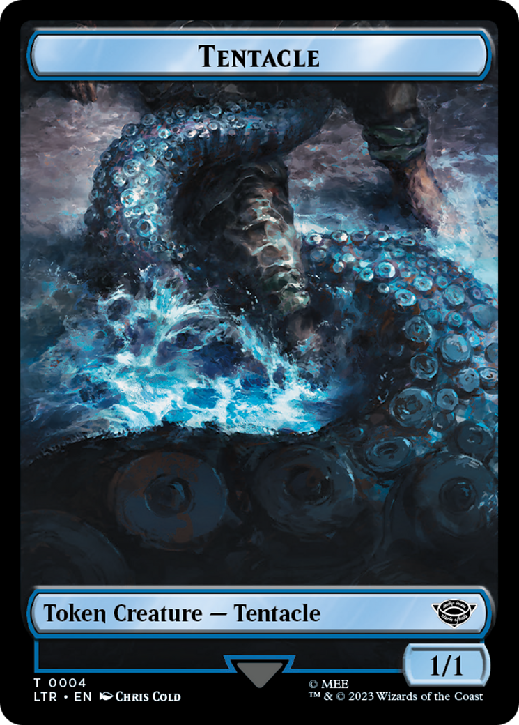 Food (10) // Tentacle Double-Sided Token [The Lord of the Rings: Tales of Middle-Earth Tokens] | Exor Games Summserside