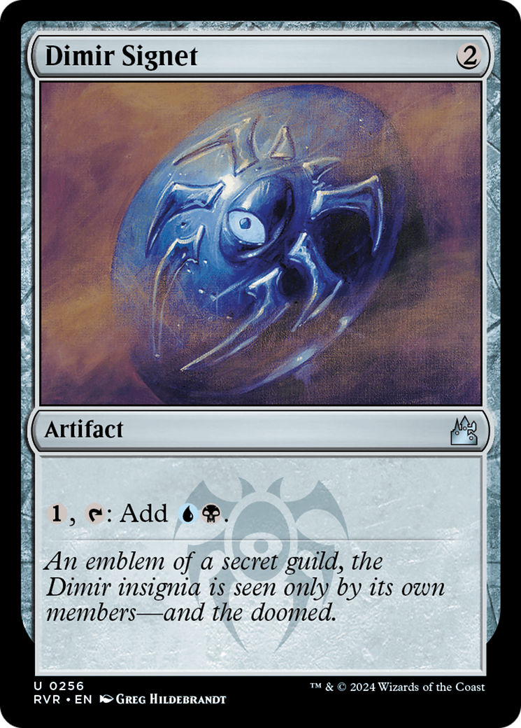 Dimir Signet [Ravnica Remastered] | Exor Games Summserside