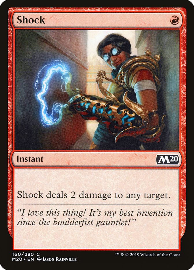 Shock [Core Set 2020] | Exor Games Summserside
