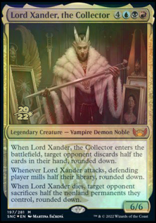 Lord Xander, the Collector [Streets of New Capenna Prerelease Promos] | Exor Games Summserside