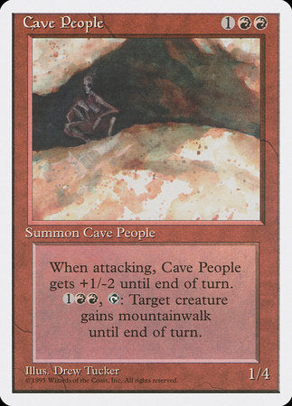 Cave People [Fourth Edition] | Exor Games Summserside