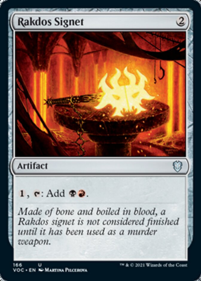 Rakdos Signet [Innistrad: Crimson Vow Commander] | Exor Games Summserside