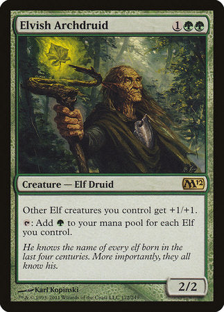 Elvish Archdruid [Magic 2012] | Exor Games Summserside