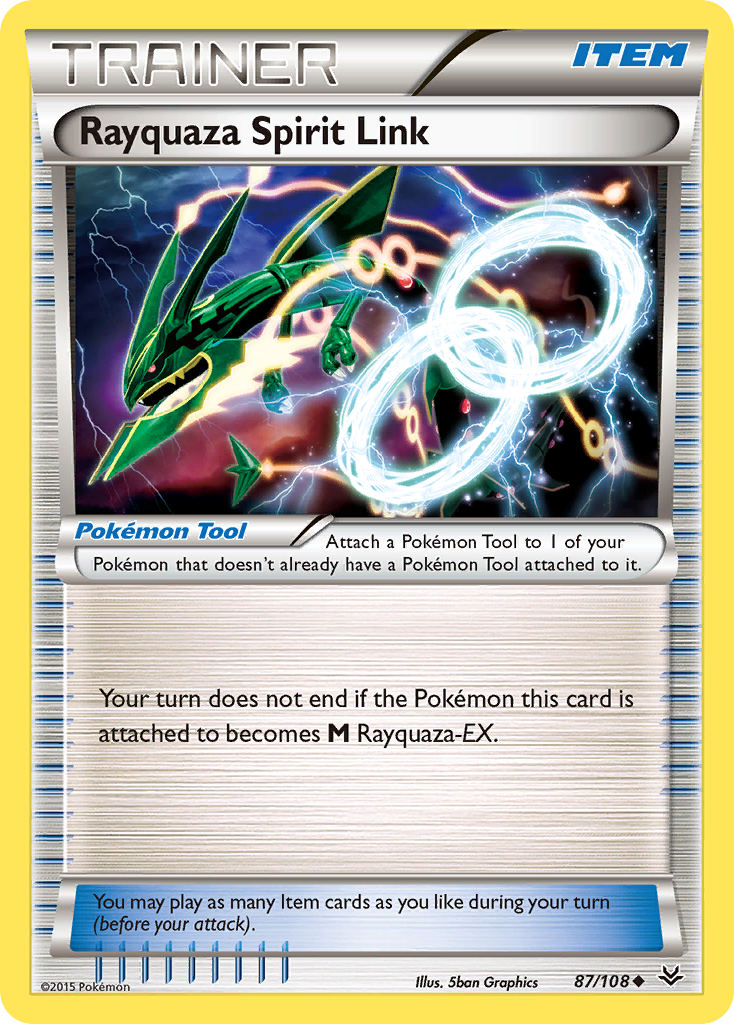 Rayquaza Spirit Link (87/108) [XY: Roaring Skies] | Exor Games Summserside