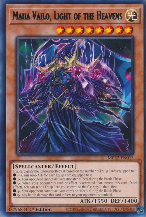 Maha Vailo, Light of the Heavens [MP22-EN013] Rare | Exor Games Summserside