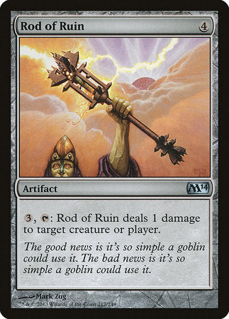 Rod of Ruin [Magic 2014] | Exor Games Summserside