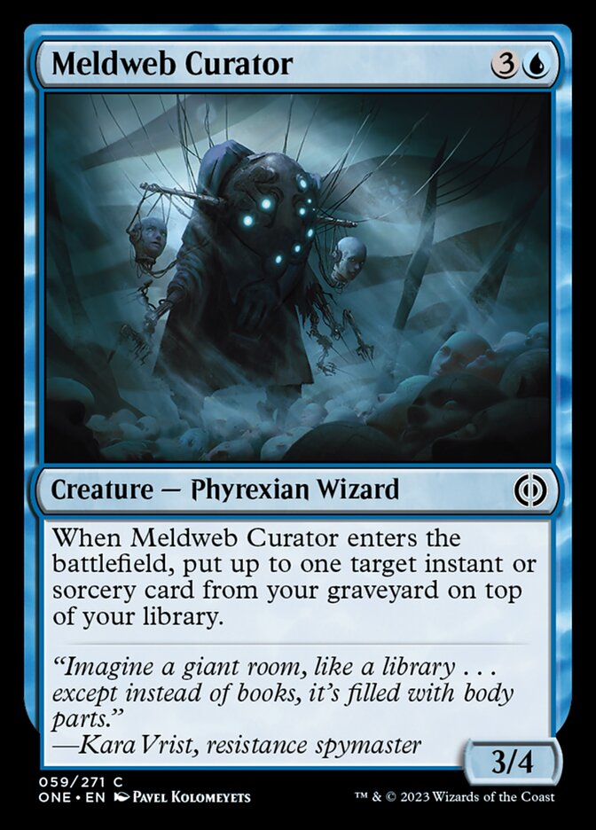 Meldweb Curator [Phyrexia: All Will Be One] | Exor Games Summserside