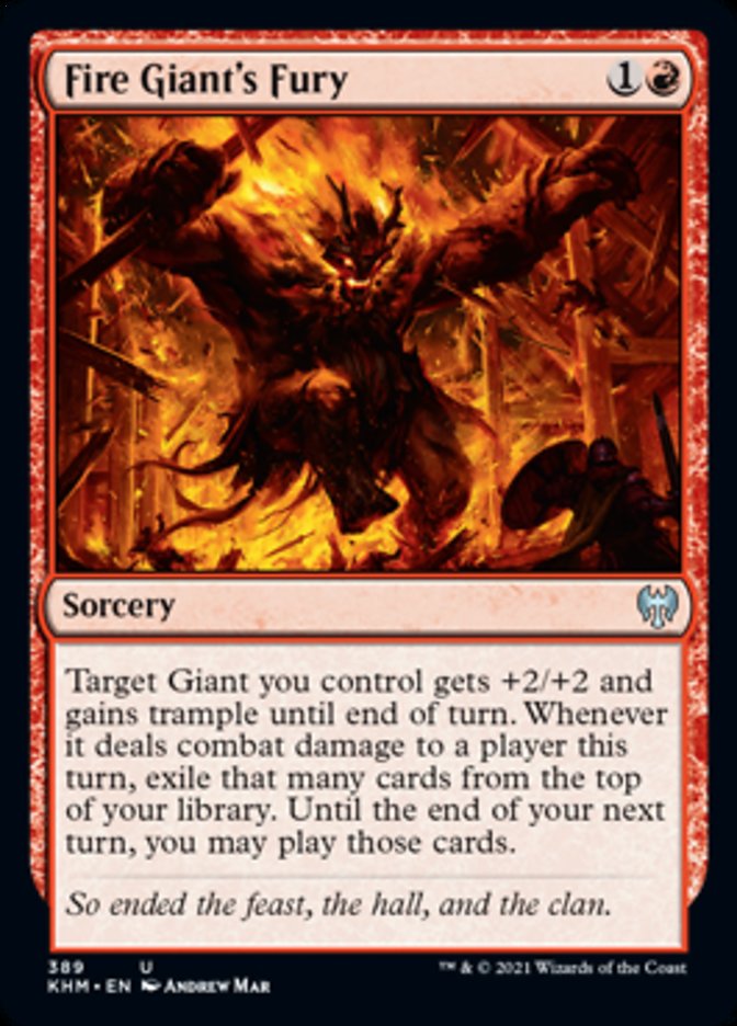 Fire Giant's Fury [Kaldheim] | Exor Games Summserside